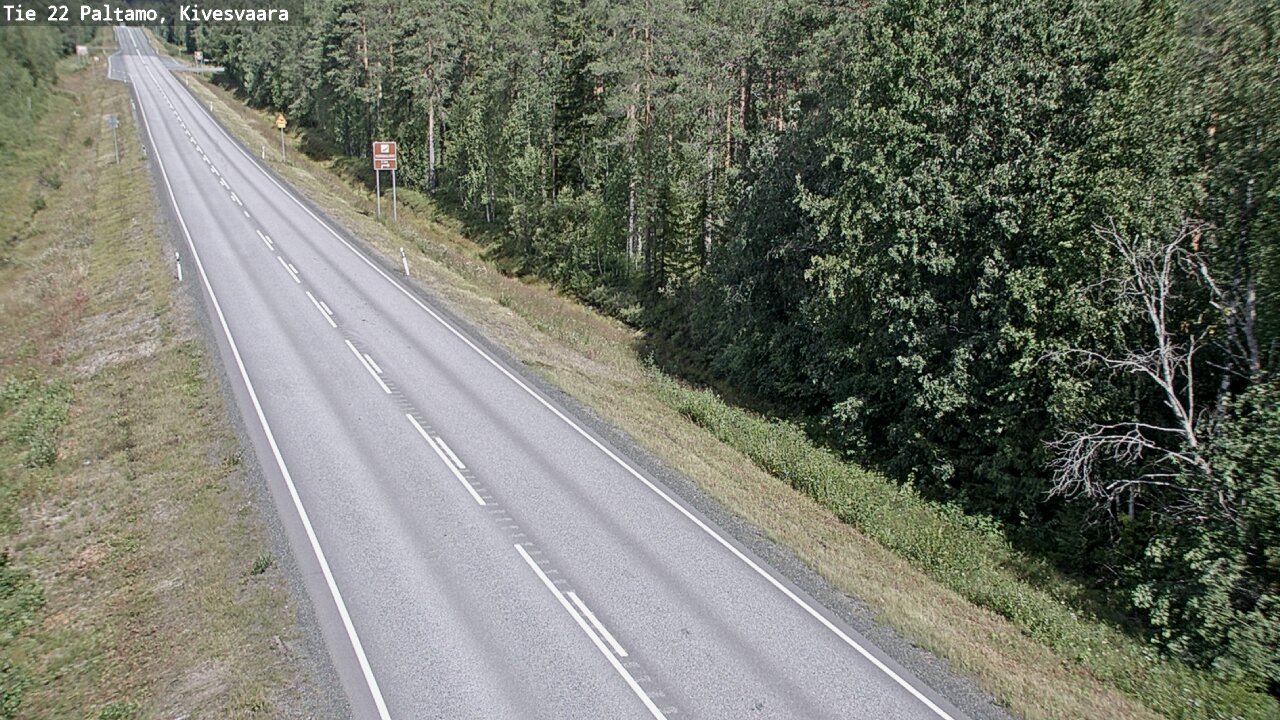 Kelikamerat Kuva Tie 22 Paltamo, Kivesvaara, Paltamo, Kainuu