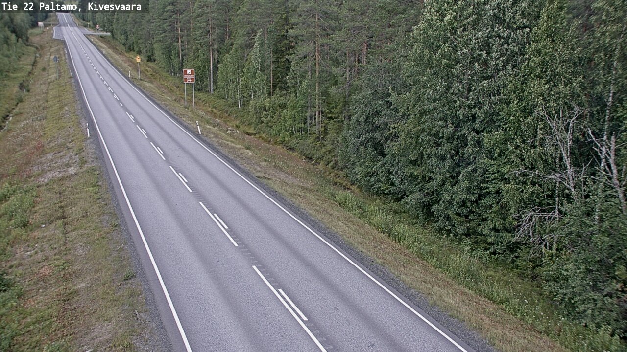Kelikamerat Kuva Tie 22 Paltamo, Kivesvaara, Paltamo, Kainuu