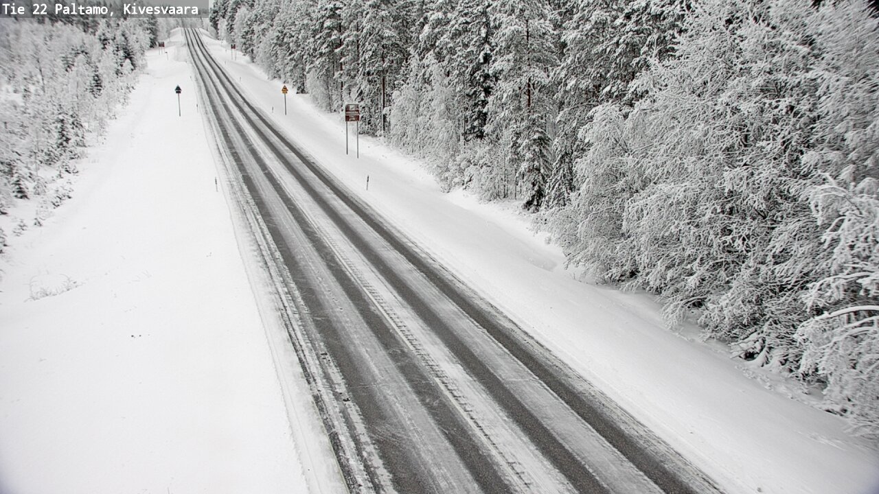 Weather Camera Image Road 22 Paltamo, Kivesvaara, Paltamo, Kainuu