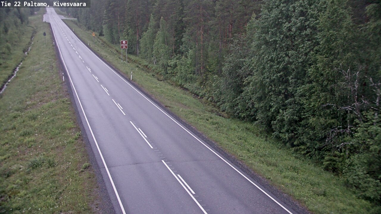 Kelikamerat Kuva Tie 22 Paltamo, Kivesvaara, Paltamo, Kainuu