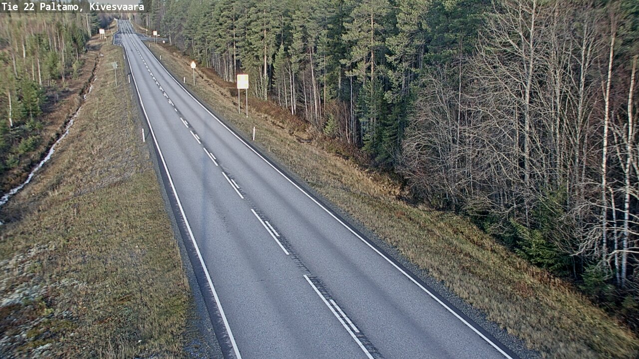 Kelikamerat Kuva Tie 22 Paltamo, Kivesvaara, Paltamo, Kainuu