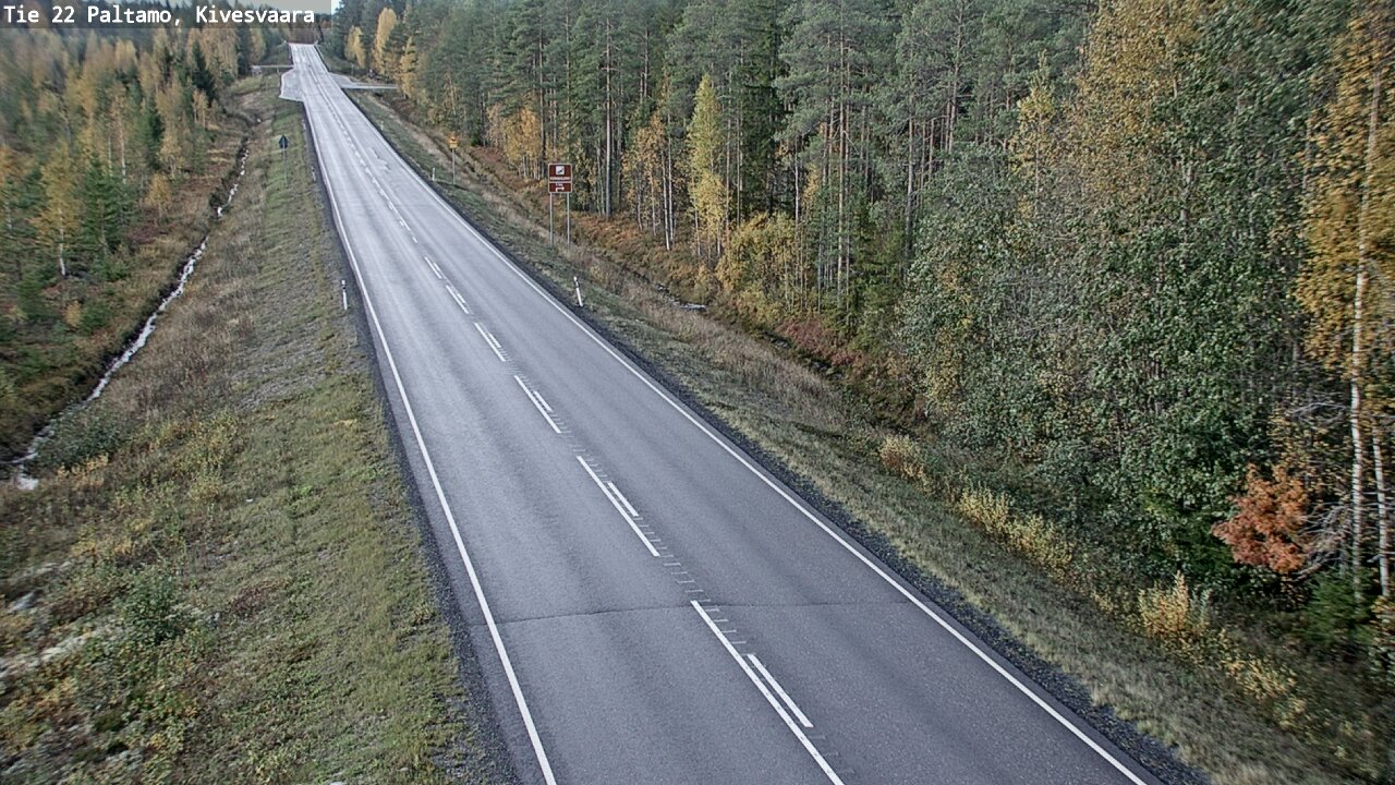 Kelikamerat Kuva Tie 22 Paltamo, Kivesvaara, Paltamo, Kainuu