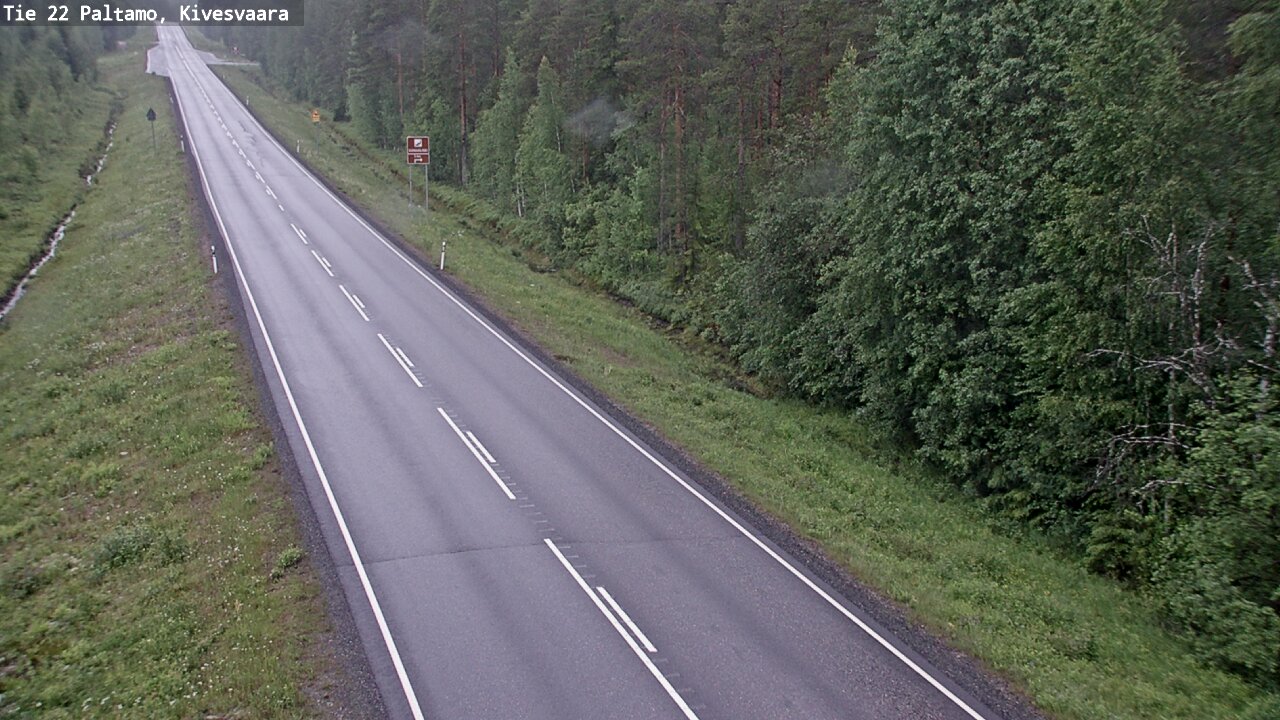 Kelikamerat Kuva Tie 22 Paltamo, Kivesvaara, Paltamo, Kainuu