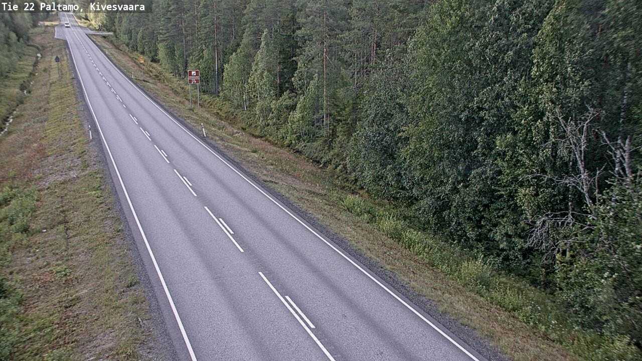 Kelikamerat Kuva Tie 22 Paltamo, Kivesvaara, Paltamo, Kainuu
