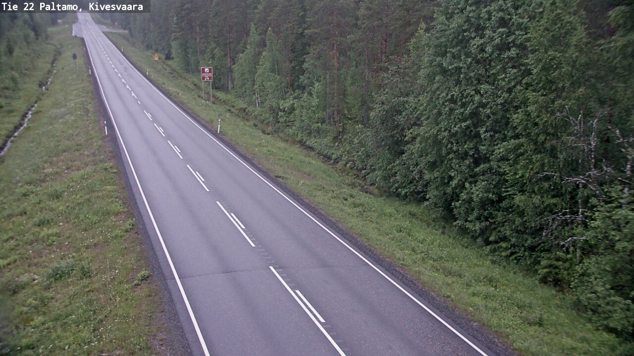 Kelikamerat Kuva Tie 22 Paltamo, Kivesvaara, Paltamo, Kainuu