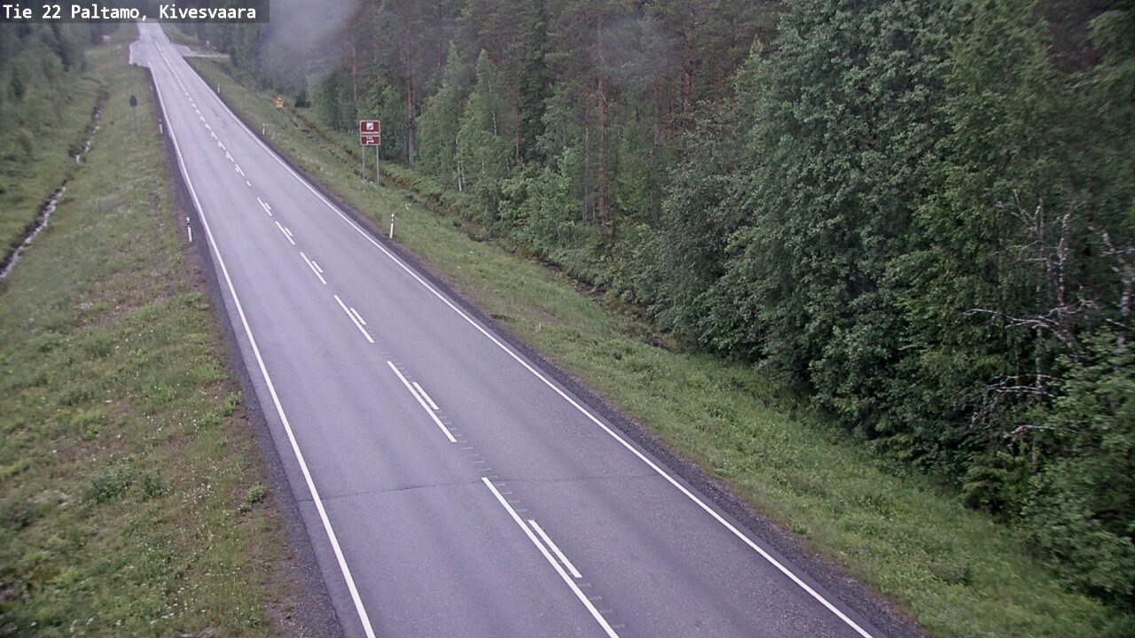 Kelikamerat Kuva Tie 22 Paltamo, Kivesvaara, Paltamo, Kainuu