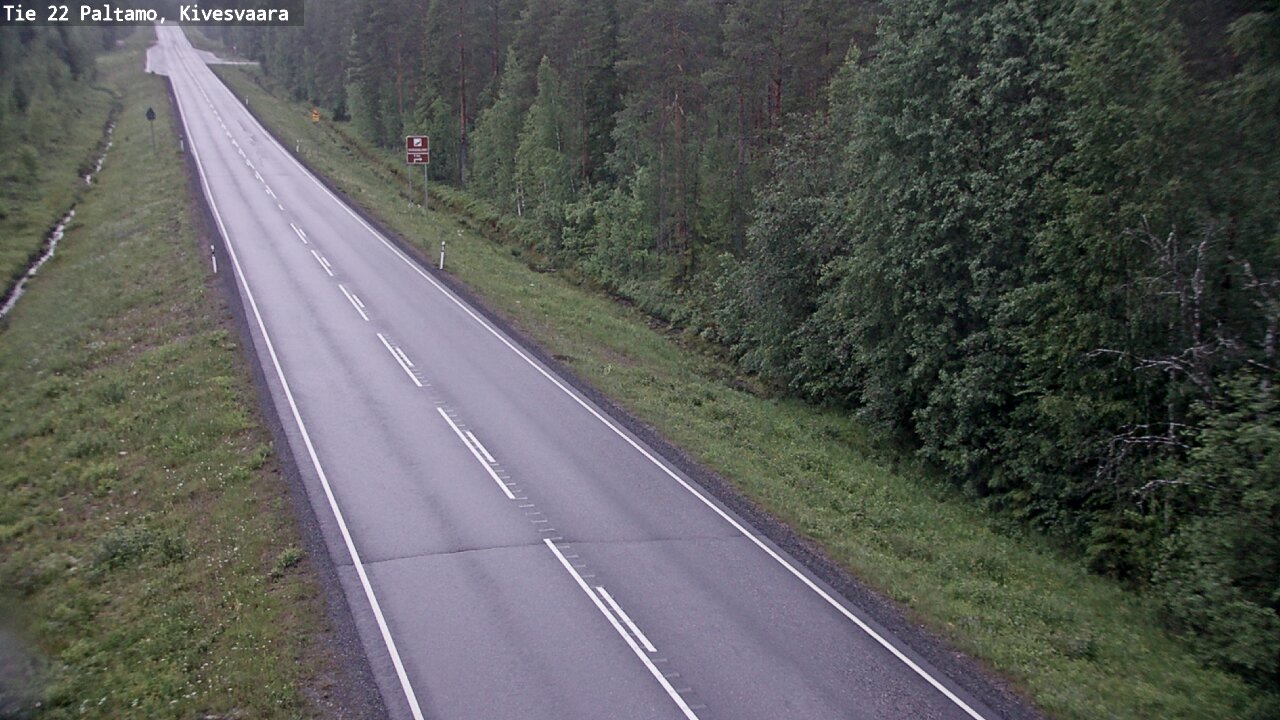 Kelikamerat Kuva Tie 22 Paltamo, Kivesvaara, Paltamo, Kainuu