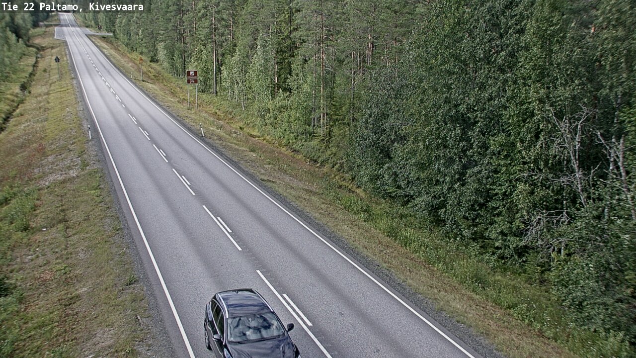 Kelikamerat Kuva Tie 22 Paltamo, Kivesvaara, Paltamo, Kainuu