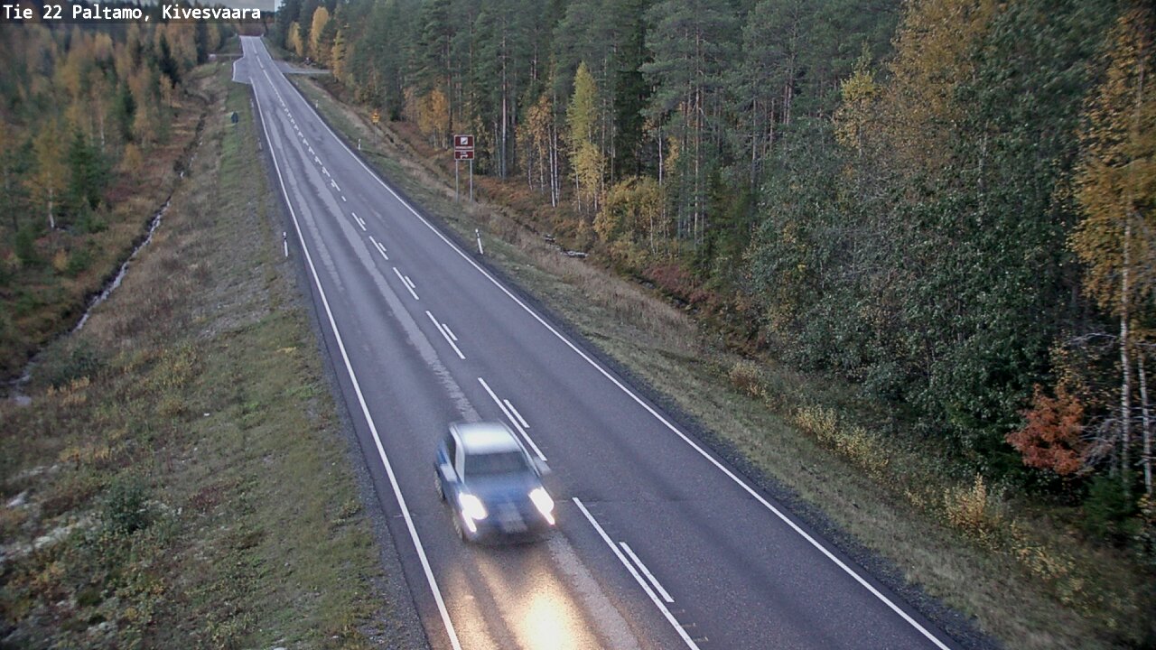 Kelikamerat Kuva Tie 22 Paltamo, Kivesvaara, Paltamo, Kainuu