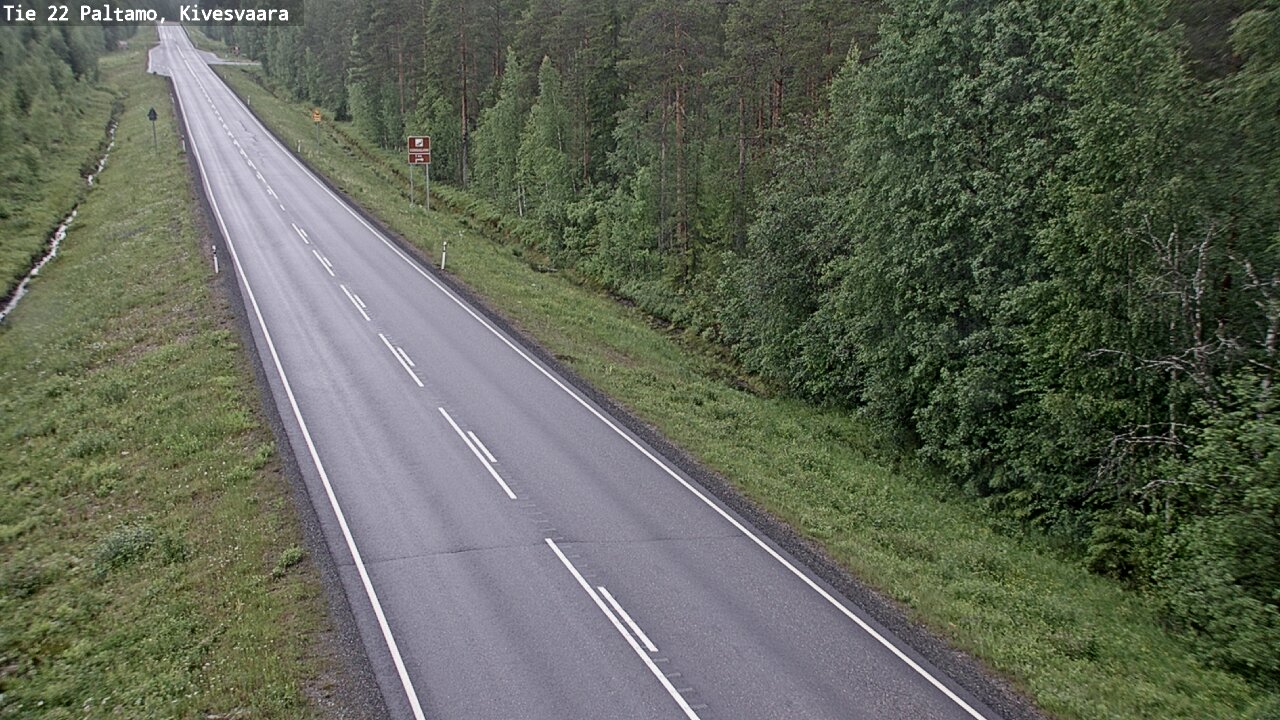 Kelikamerat Kuva Tie 22 Paltamo, Kivesvaara, Paltamo, Kainuu