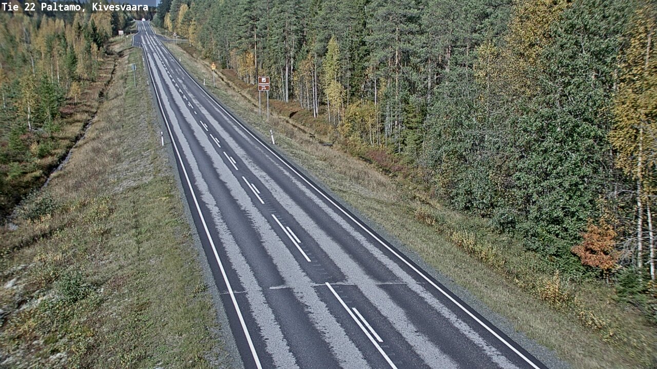 Kelikamerat Kuva Tie 22 Paltamo, Kivesvaara, Paltamo, Kainuu
