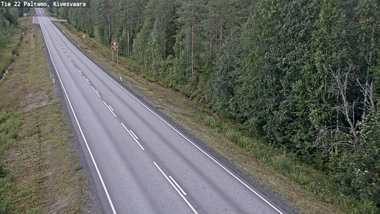 Kelikamerat Kuva Tie 22 Paltamo, Kivesvaara, Paltamo, Kainuu