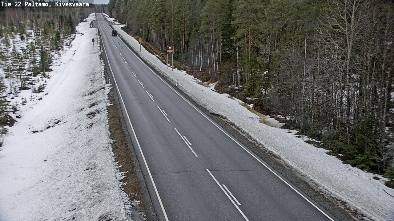 Kelikamerat Kuva Tie 22 Paltamo, Kivesvaara, Paltamo, Kainuu
