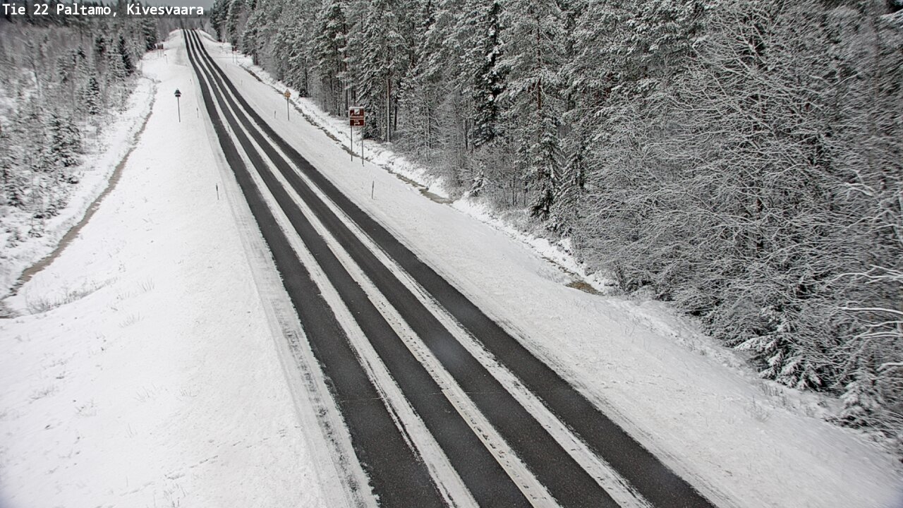 Kelikamerat Kuva Tie 22 Paltamo, Kivesvaara, Paltamo, Kainuu