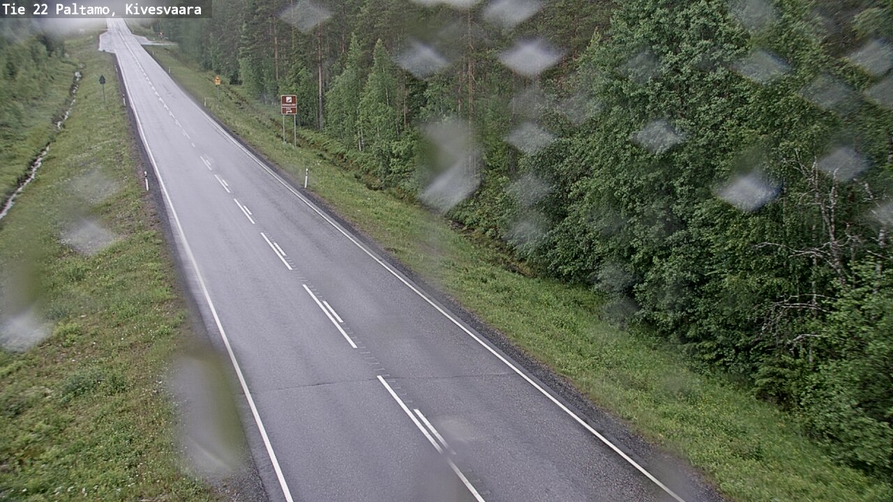 Kelikamerat Kuva Tie 22 Paltamo, Kivesvaara, Paltamo, Kainuu