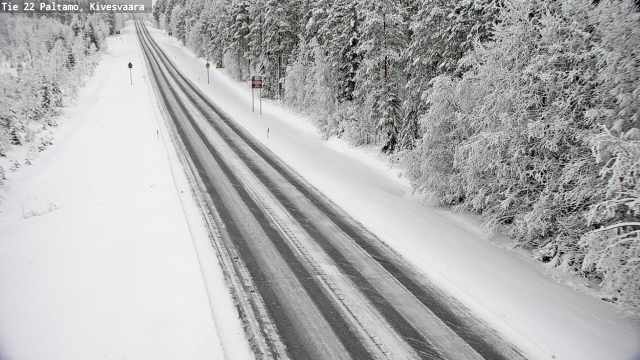 Kelikamerat Kuva Tie 22 Paltamo, Kivesvaara, Paltamo, Kainuu