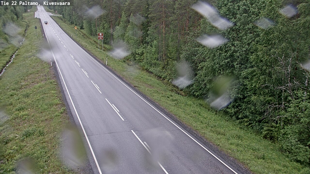Kelikamerat Kuva Tie 22 Paltamo, Kivesvaara, Paltamo, Kainuu