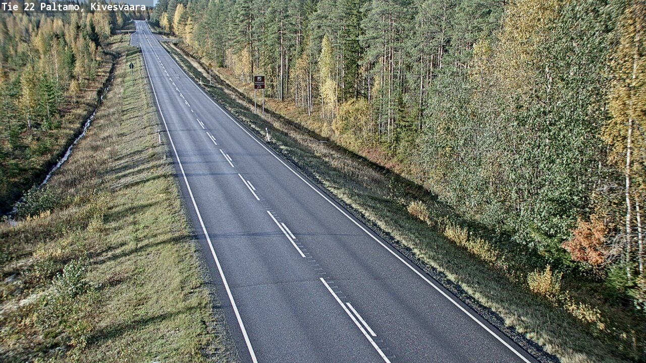 Kelikamerat Kuva Tie 22 Paltamo, Kivesvaara, Paltamo, Kainuu