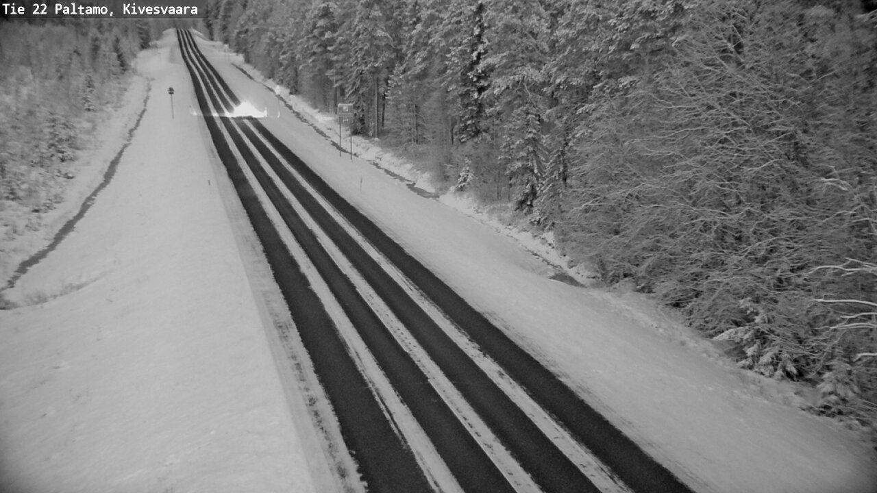 Kelikamerat Kuva Tie 22 Paltamo, Kivesvaara, Paltamo, Kainuu