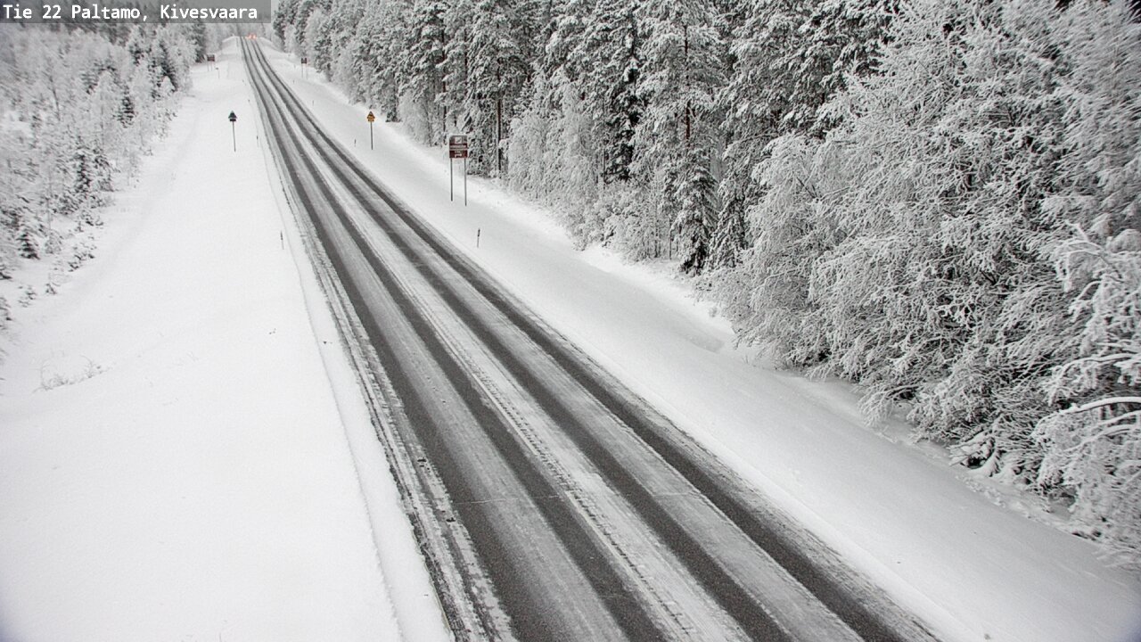 Kelikamerat Kuva Tie 22 Paltamo, Kivesvaara, Paltamo, Kainuu