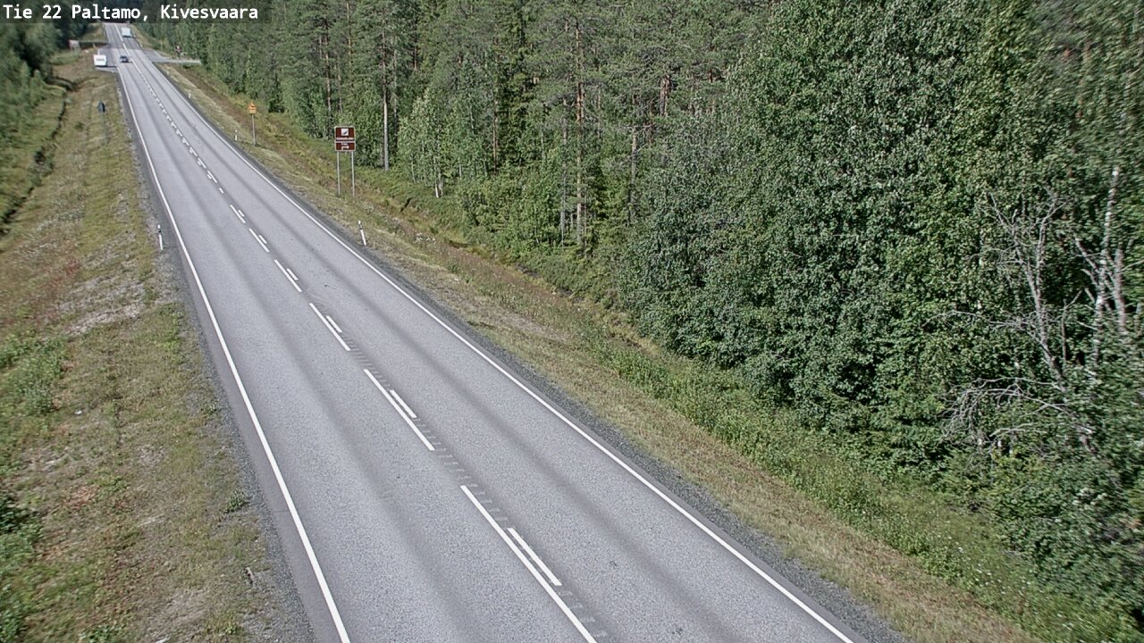 Kelikamerat Kuva Tie 22 Paltamo, Kivesvaara, Paltamo, Kainuu
