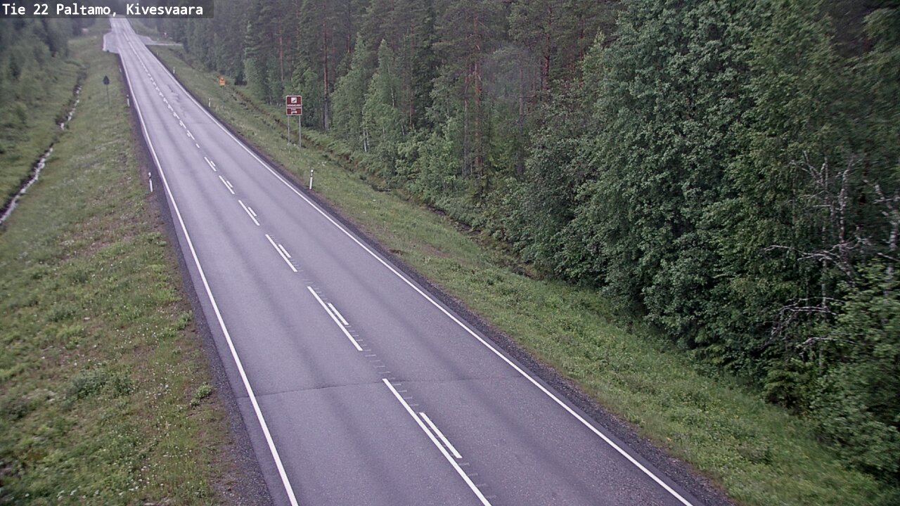 Kelikamerat Kuva Tie 22 Paltamo, Kivesvaara, Paltamo, Kainuu
