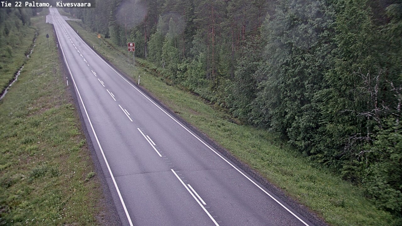 Kelikamerat Kuva Tie 22 Paltamo, Kivesvaara, Paltamo, Kainuu