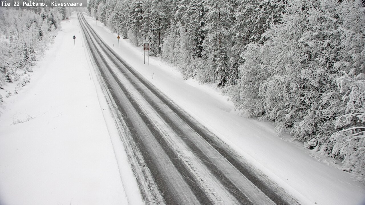 Kelikamerat Kuva Tie 22 Paltamo, Kivesvaara, Paltamo, Kainuu