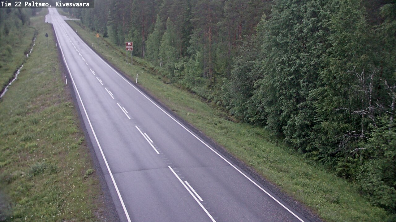 Kelikamerat Kuva Tie 22 Paltamo, Kivesvaara, Paltamo, Kainuu