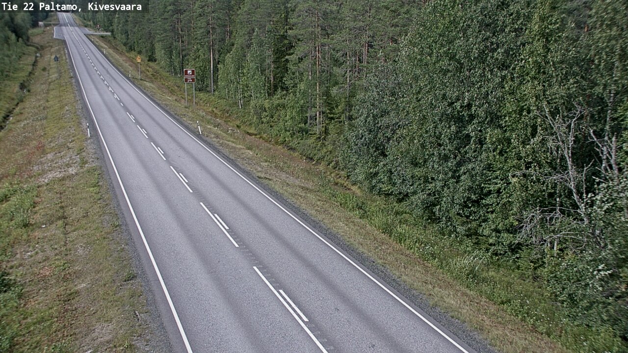 Kelikamerat Kuva Tie 22 Paltamo, Kivesvaara, Paltamo, Kainuu