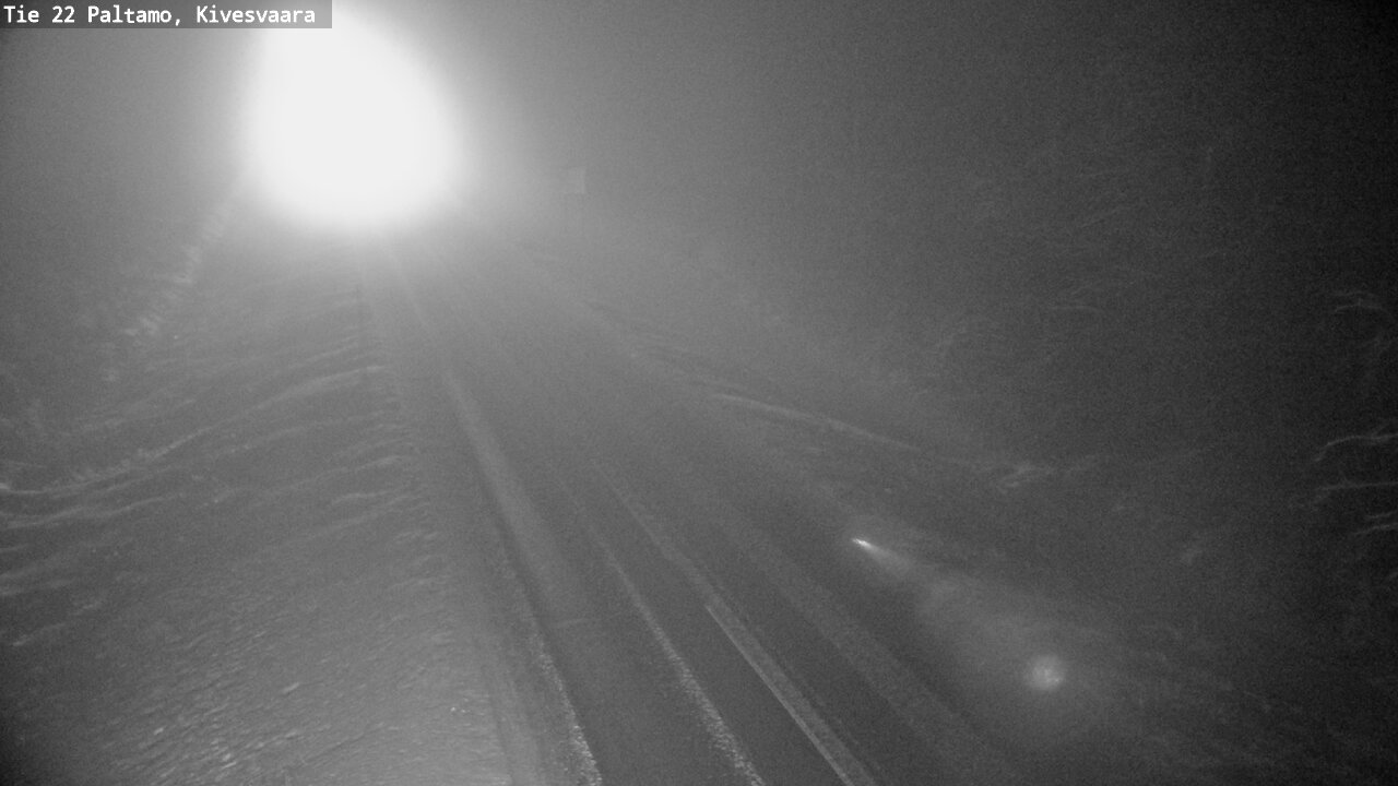 Weather Camera Image Väg 22 Paltamo, Kivesvaara, Paltamo, Kainuu