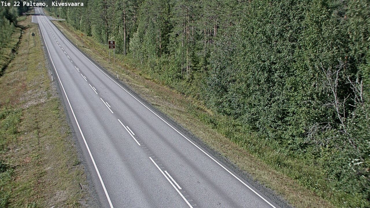 Kelikamerat Kuva Tie 22 Paltamo, Kivesvaara, Paltamo, Kainuu