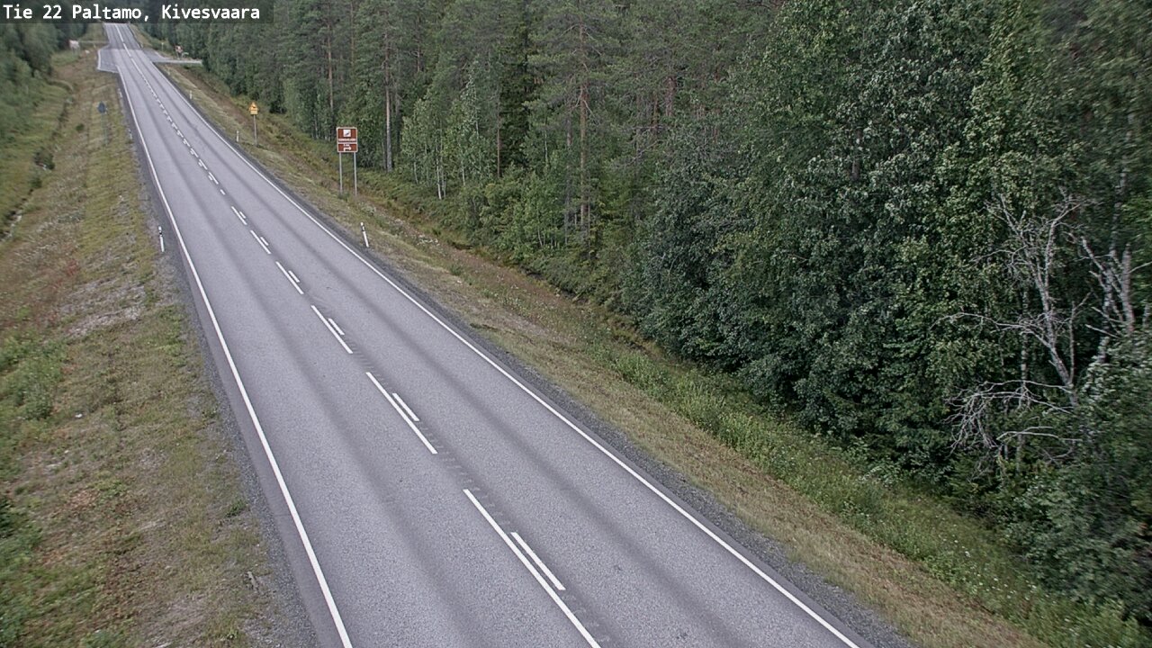 Kelikamerat Kuva Tie 22 Paltamo, Kivesvaara, Paltamo, Kainuu