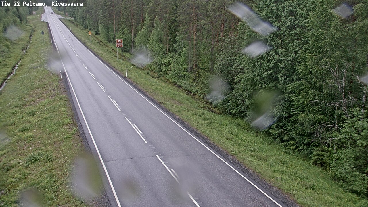 Kelikamerat Kuva Tie 22 Paltamo, Kivesvaara, Paltamo, Kainuu