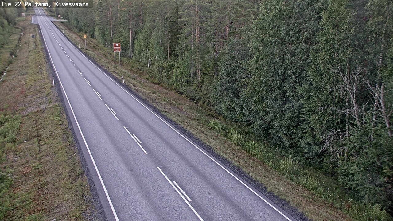 Kelikamerat Kuva Tie 22 Paltamo, Kivesvaara, Paltamo, Kainuu