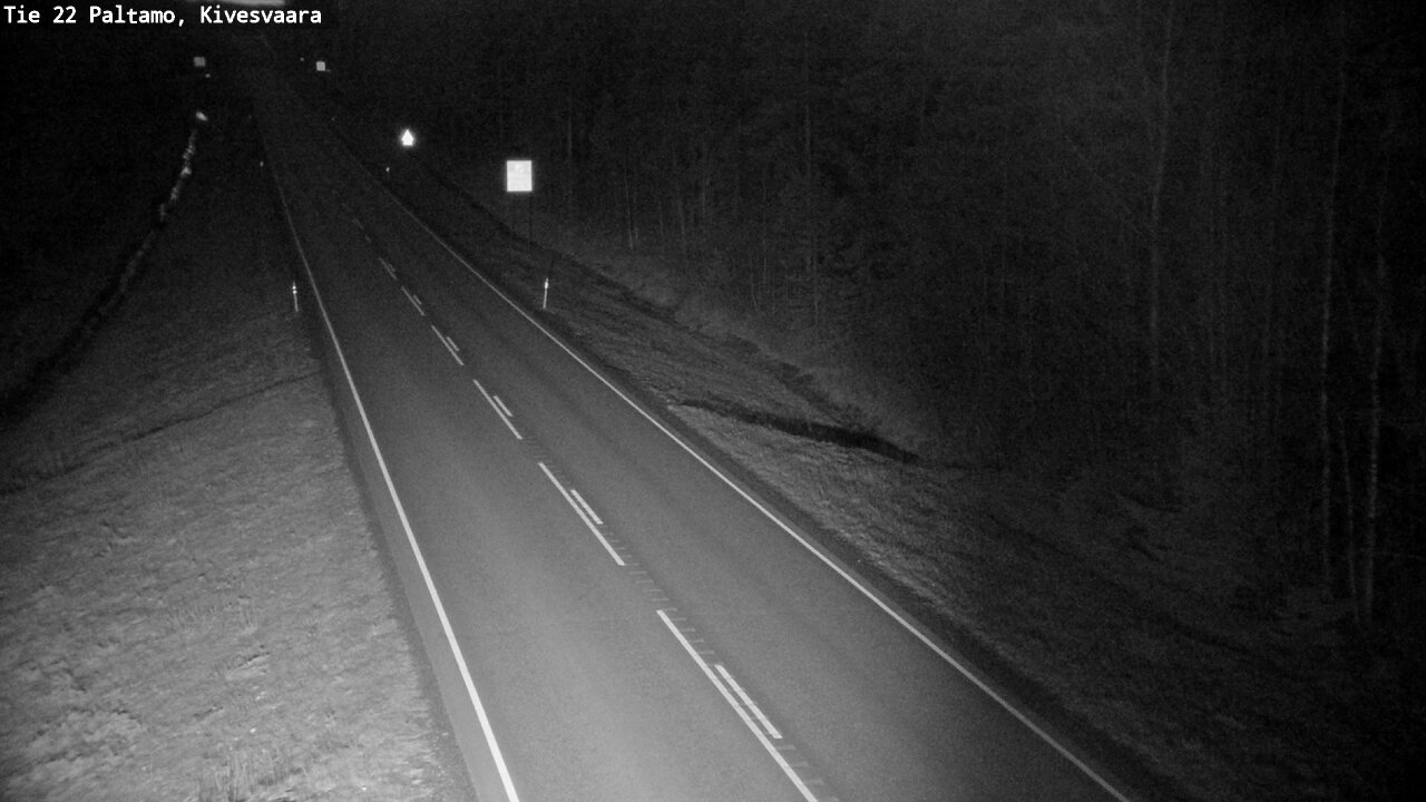 Weather Camera Image Road 22 Paltamo, Kivesvaara, Paltamo, Kainuu