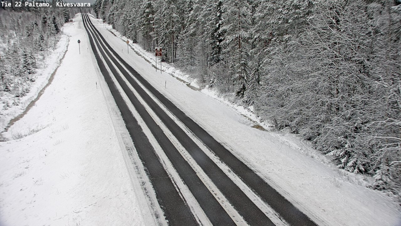 Kelikamerat Kuva Tie 22 Paltamo, Kivesvaara, Paltamo, Kainuu