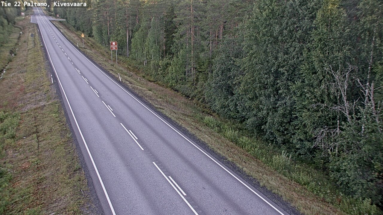 Kelikamerat Kuva Tie 22 Paltamo, Kivesvaara, Paltamo, Kainuu