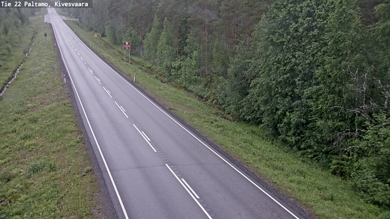 Kelikamerat Kuva Tie 22 Paltamo, Kivesvaara, Paltamo, Kainuu