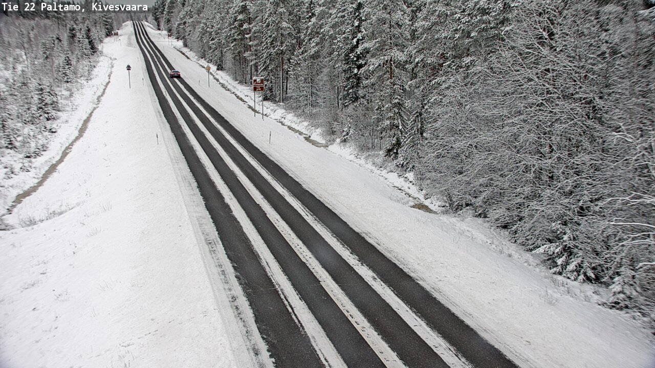 Kelikamerat Kuva Tie 22 Paltamo, Kivesvaara, Paltamo, Kainuu