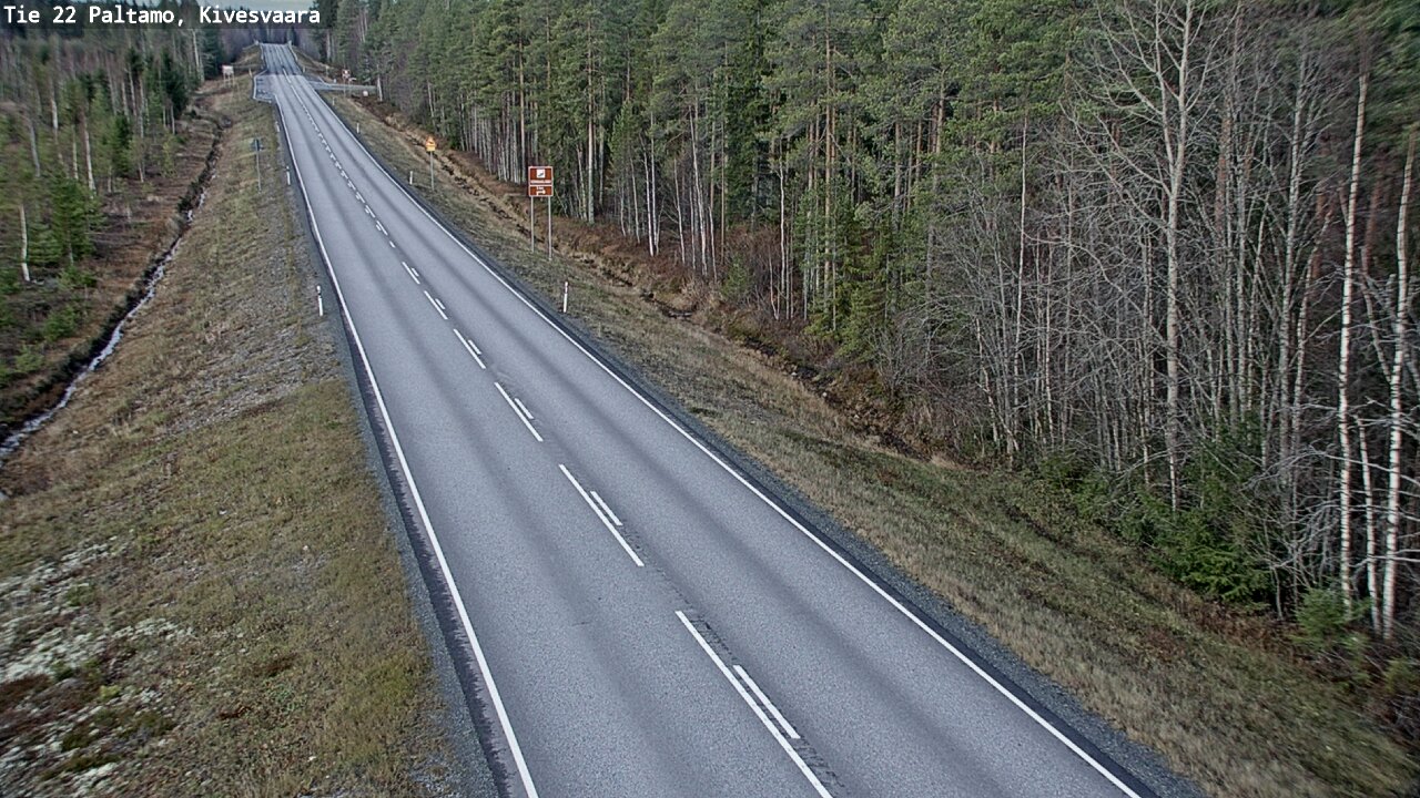 Kelikamerat Kuva Tie 22 Paltamo, Kivesvaara, Paltamo, Kainuu