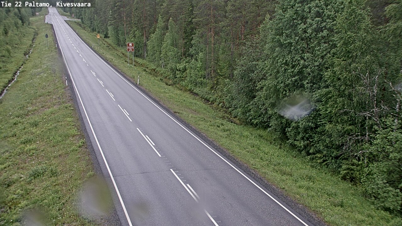 Kelikamerat Kuva Tie 22 Paltamo, Kivesvaara, Paltamo, Kainuu