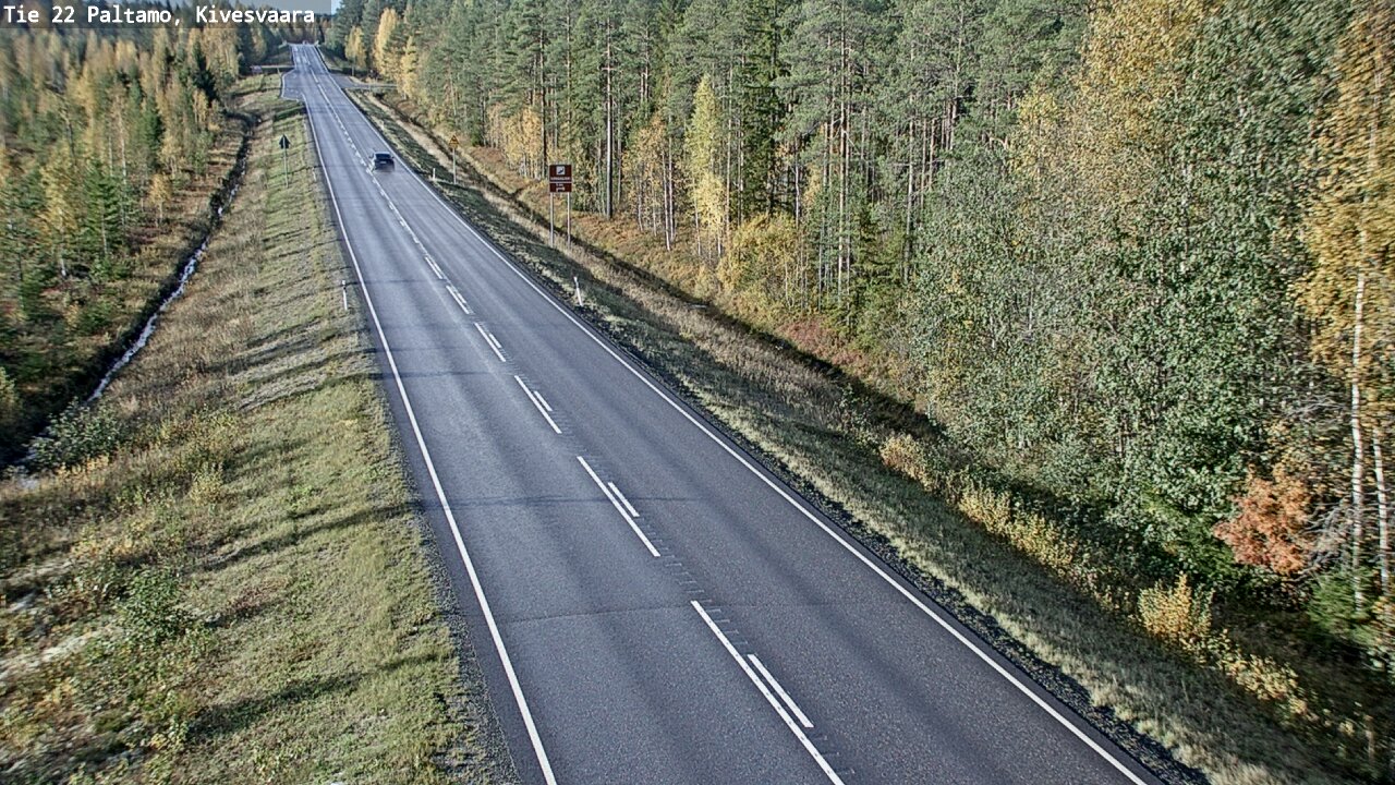 Kelikamerat Kuva Tie 22 Paltamo, Kivesvaara, Paltamo, Kainuu