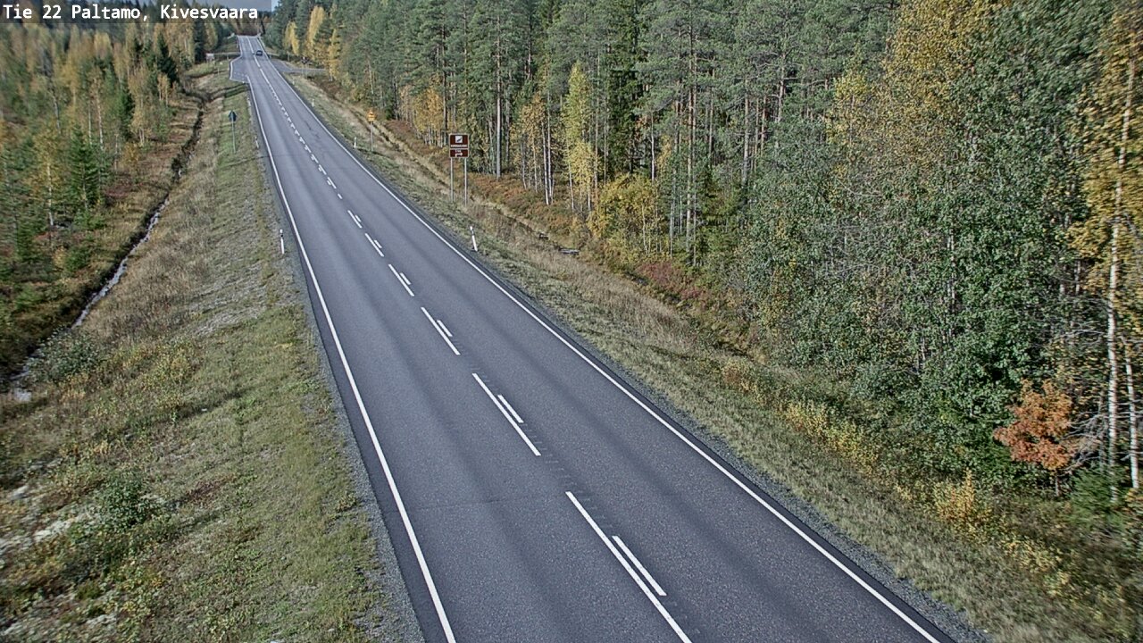 Kelikamerat Kuva Tie 22 Paltamo, Kivesvaara, Paltamo, Kainuu
