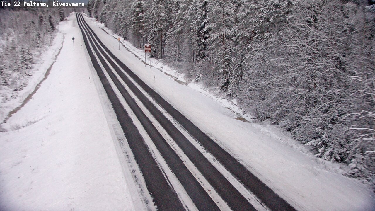 Kelikamerat Kuva Tie 22 Paltamo, Kivesvaara, Paltamo, Kainuu