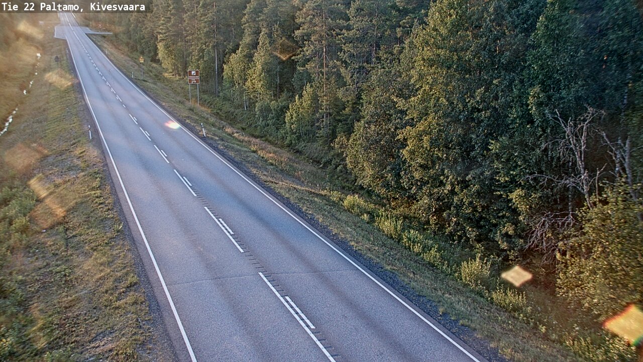 Kelikamerat Kuva Tie 22 Paltamo, Kivesvaara, Paltamo, Kainuu