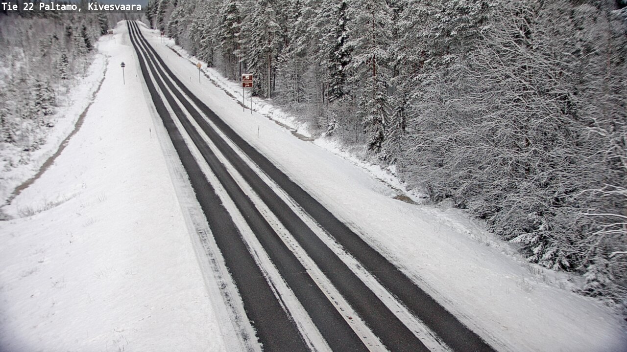 Kelikamerat Kuva Tie 22 Paltamo, Kivesvaara, Paltamo, Kainuu