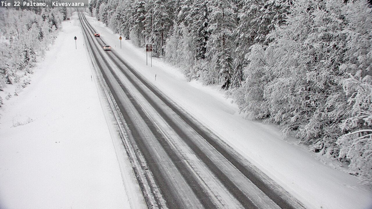 Weather Camera Image Road 22 Paltamo, Kivesvaara, Paltamo, Kainuu