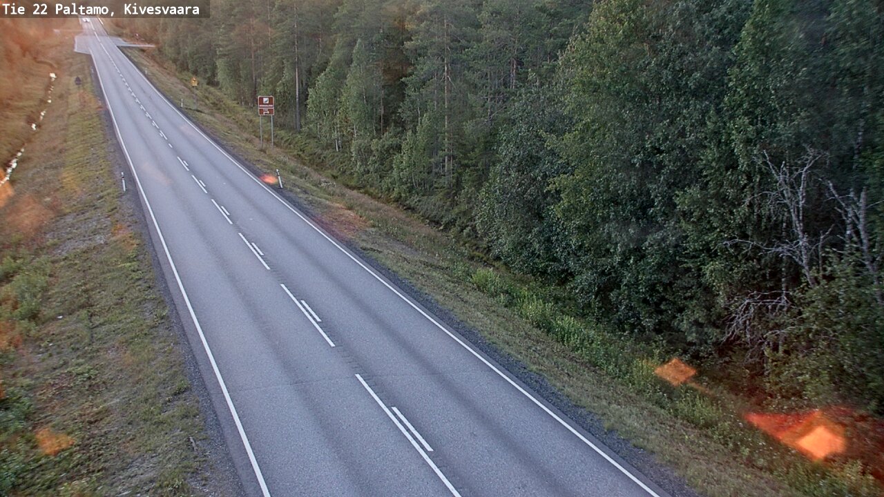 Kelikamerat Kuva Tie 22 Paltamo, Kivesvaara, Paltamo, Kainuu