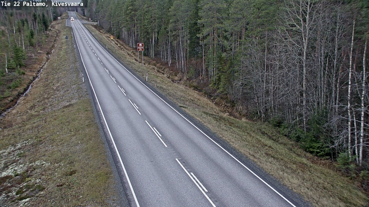 Kelikamerat Kuva Tie 22 Paltamo, Kivesvaara, Paltamo, Kainuu